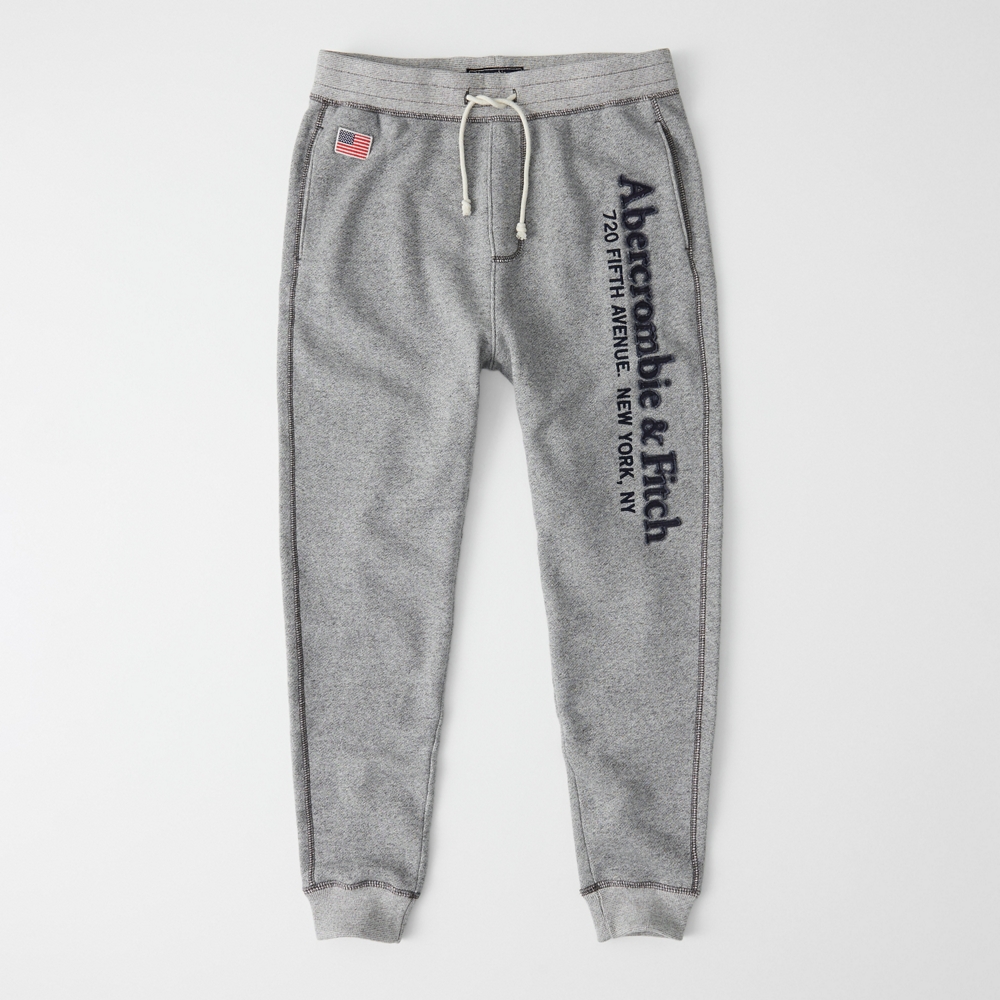 abercrombie lightweight joggers