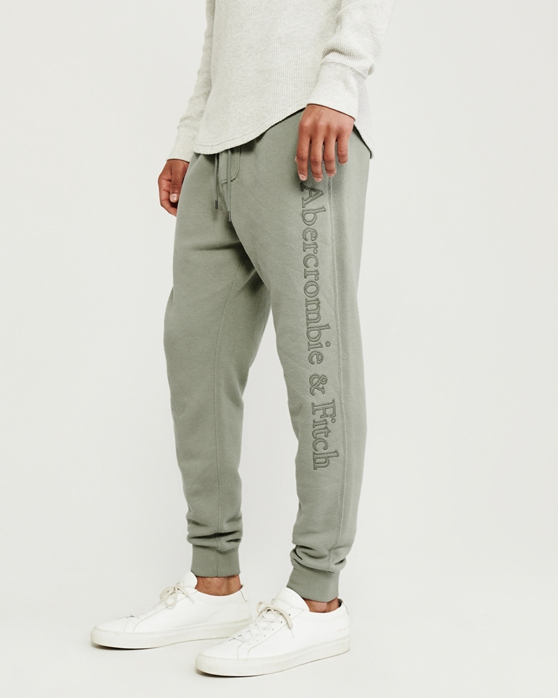 Tonal Embroidered Logo Joggers