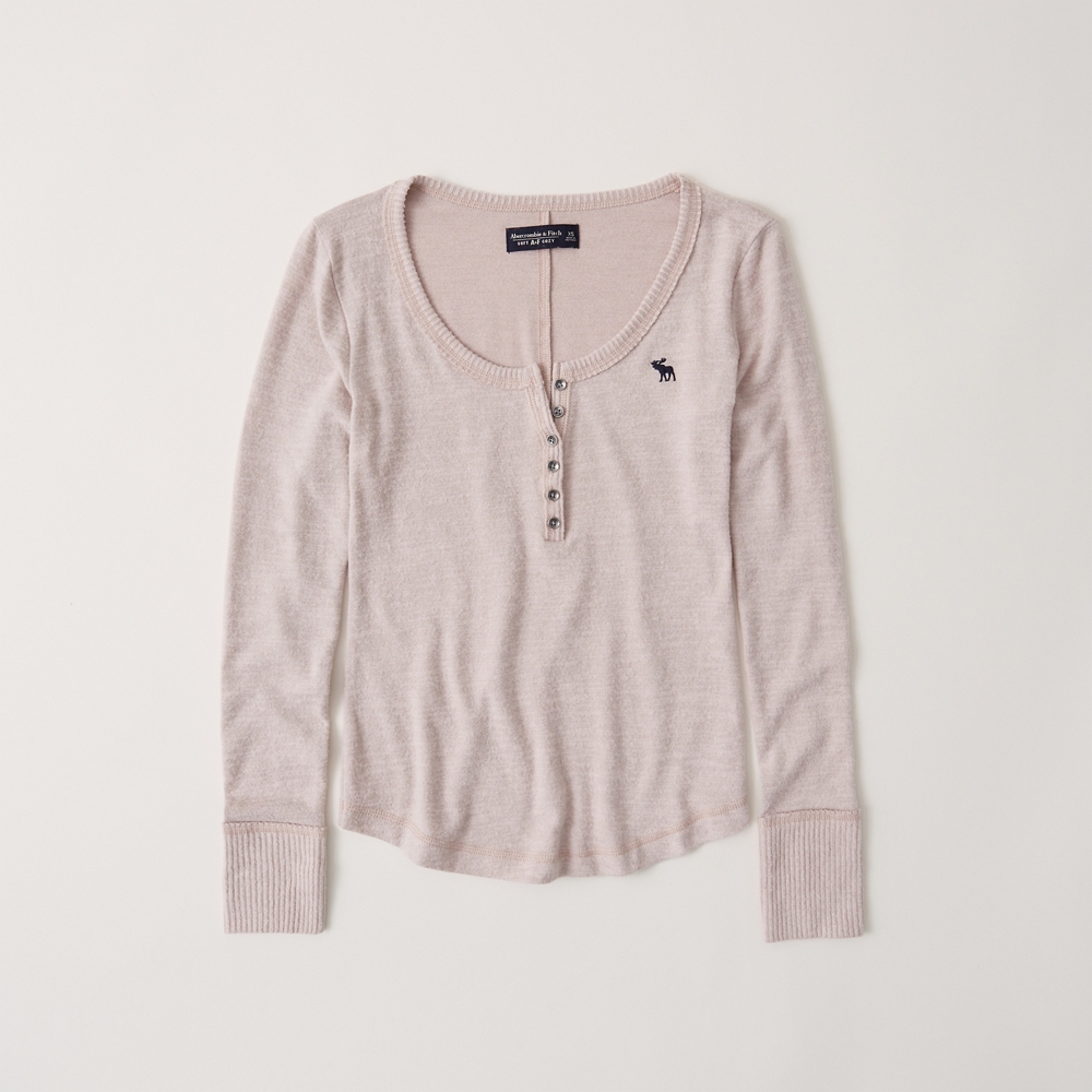abercrombie & fitch henley womens