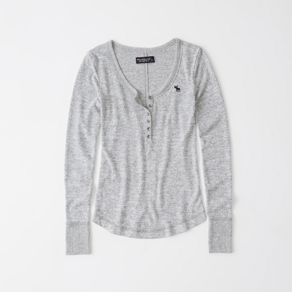 abercrombie and fitch henley womens