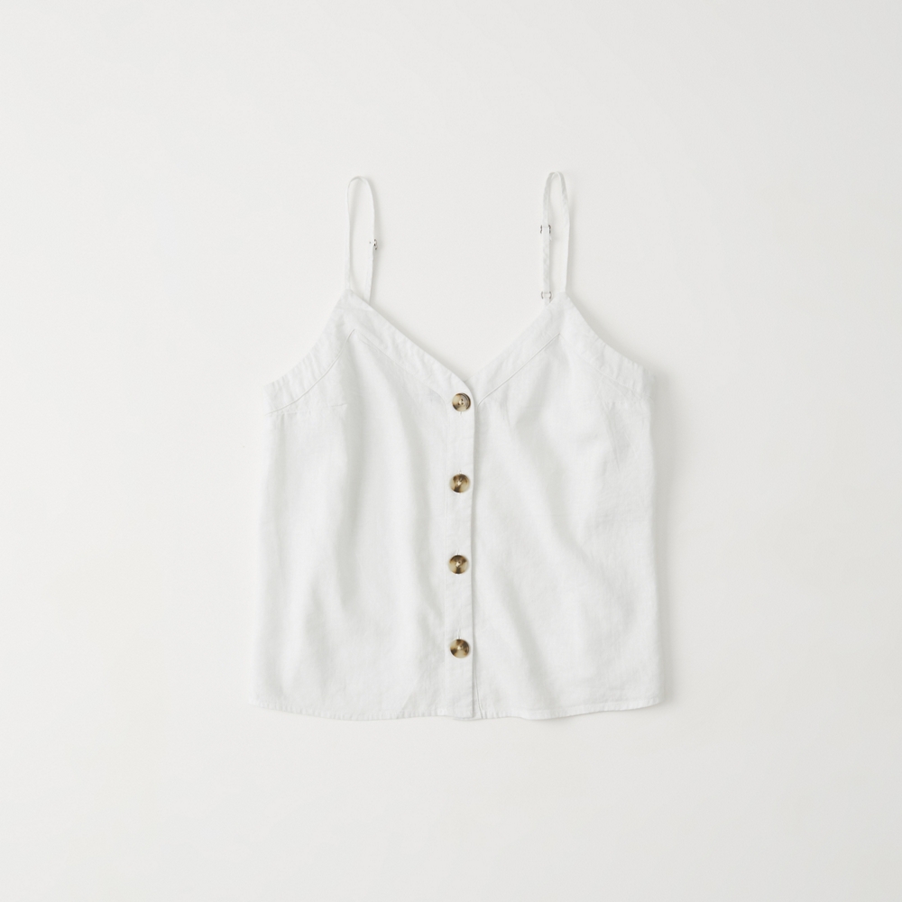 Womens Button-Up Cami | Womens Tops 