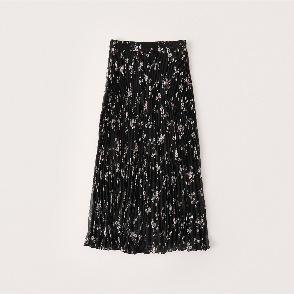 abercrombie pleated skirt