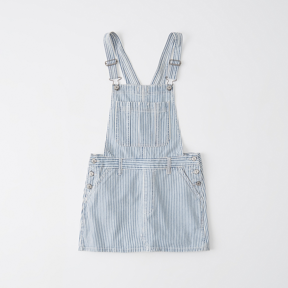Womens Striped Overall Dress | Womens 