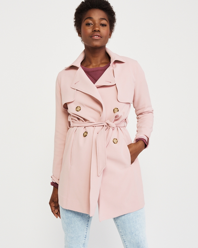 Drapey Trench Coat