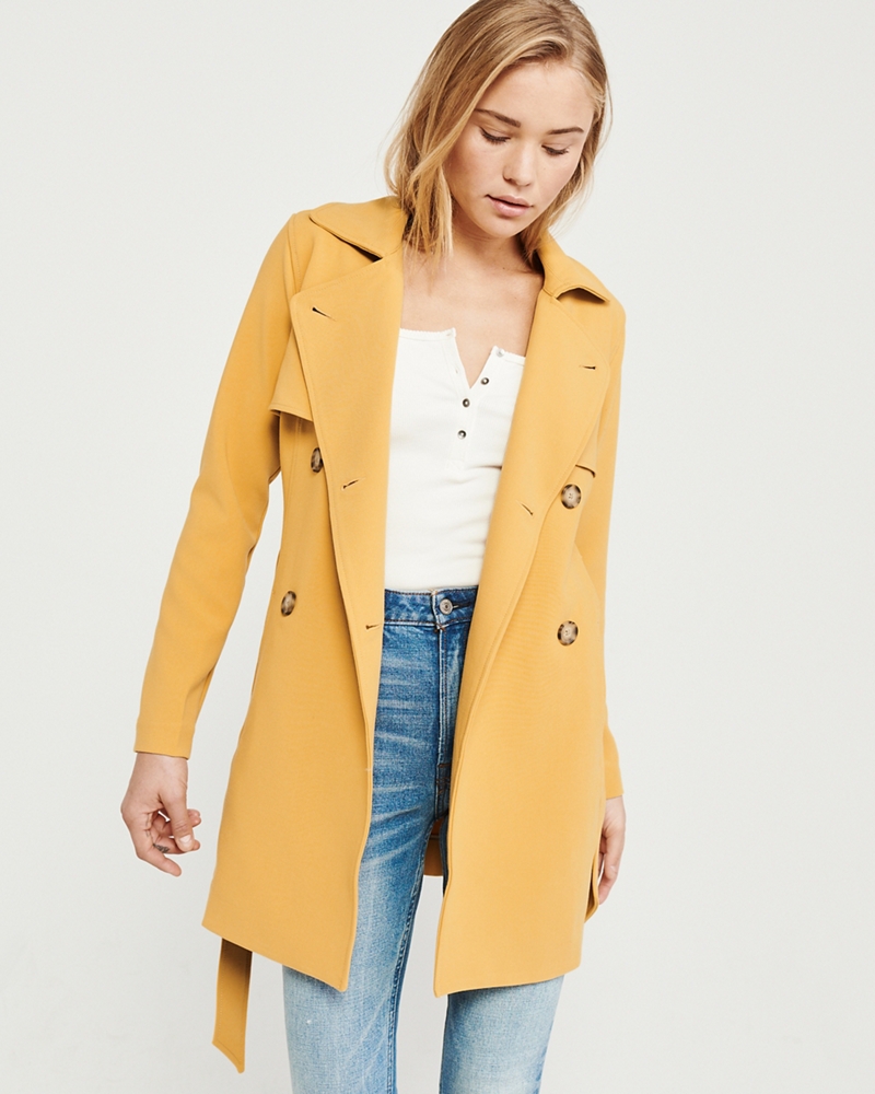 Drapey Trench Coat