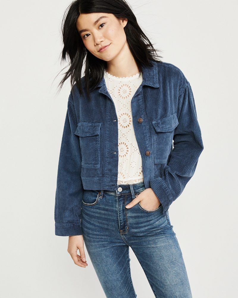 Cropped Trucker Jacket
