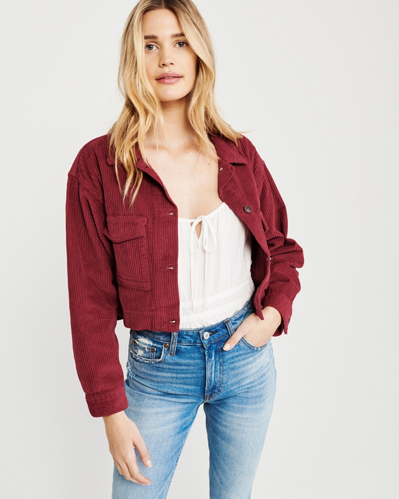 Cropped Trucker Jacket