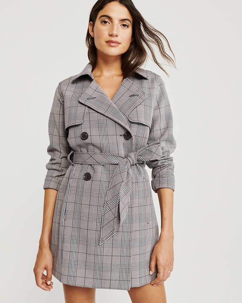 Drapey Trench Coat