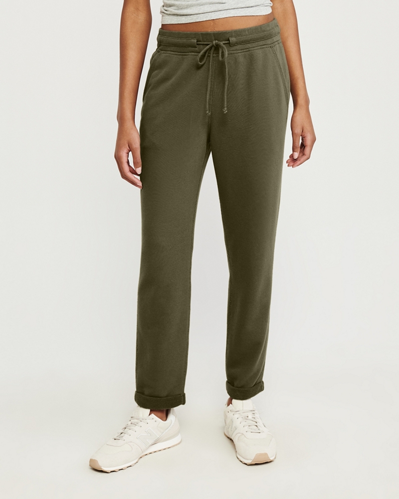 rolled hem sweatpants