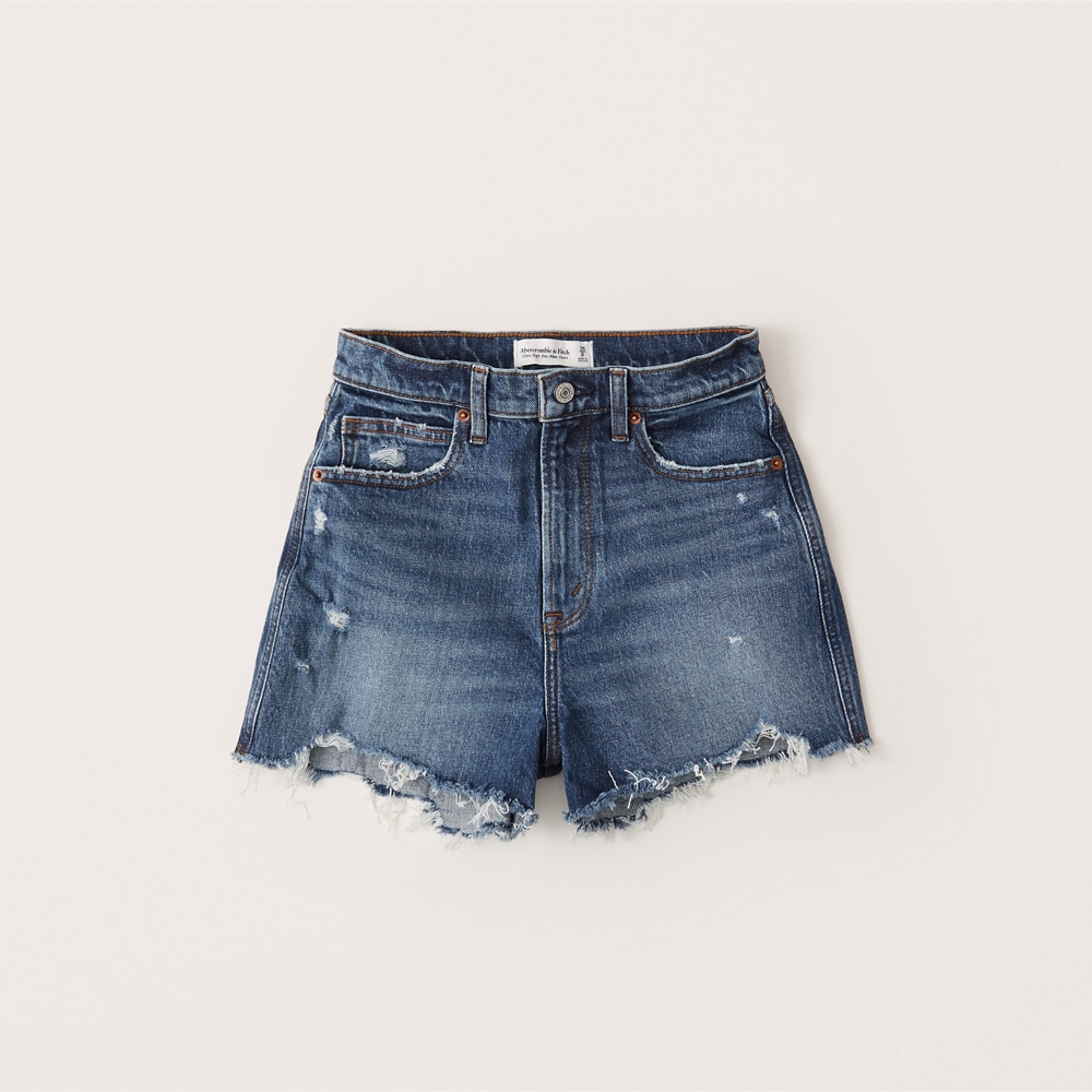 abercrombie curve love high rise mom short