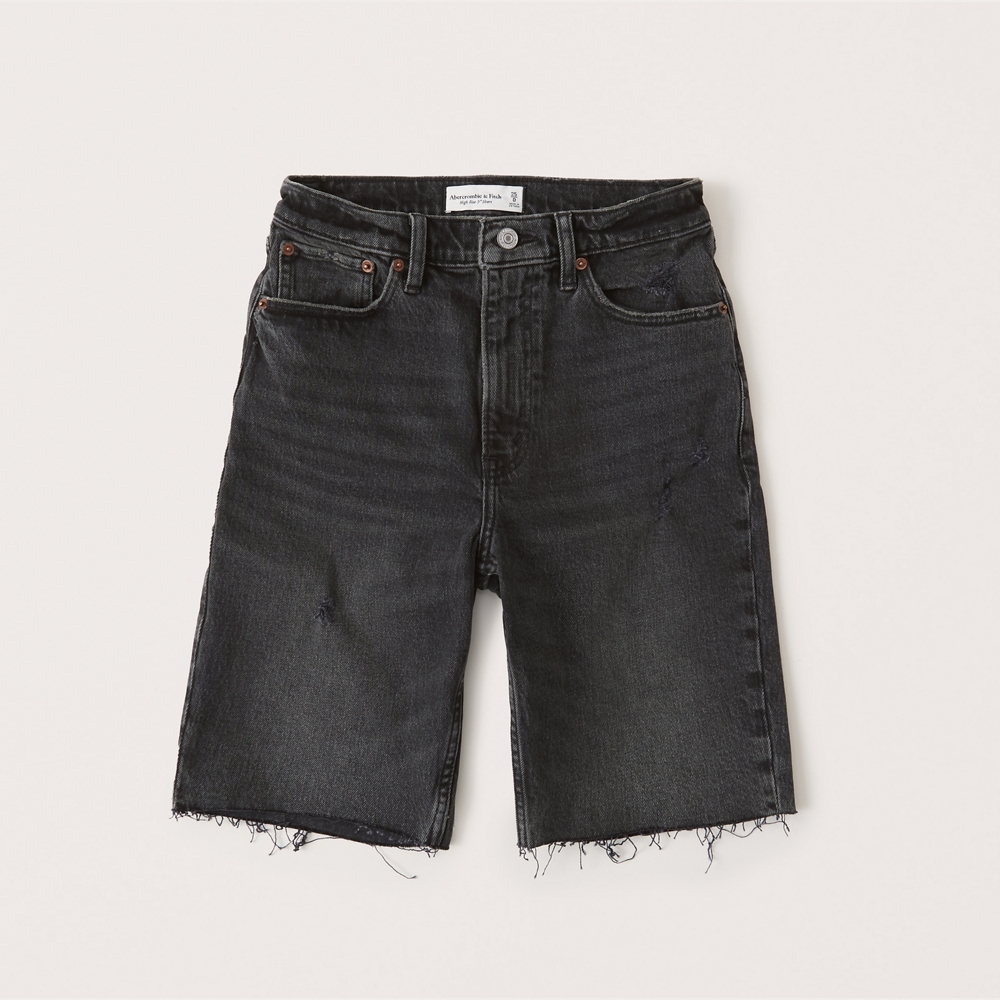abercrombie and fitch longer shorts