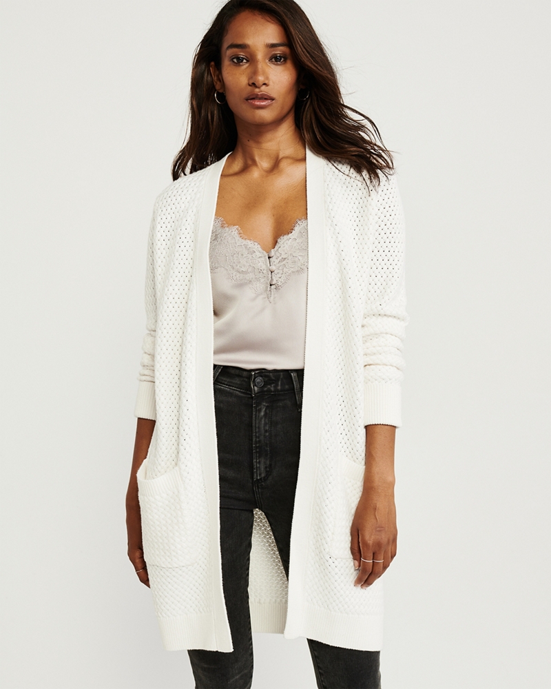 Basketweave Cardigan