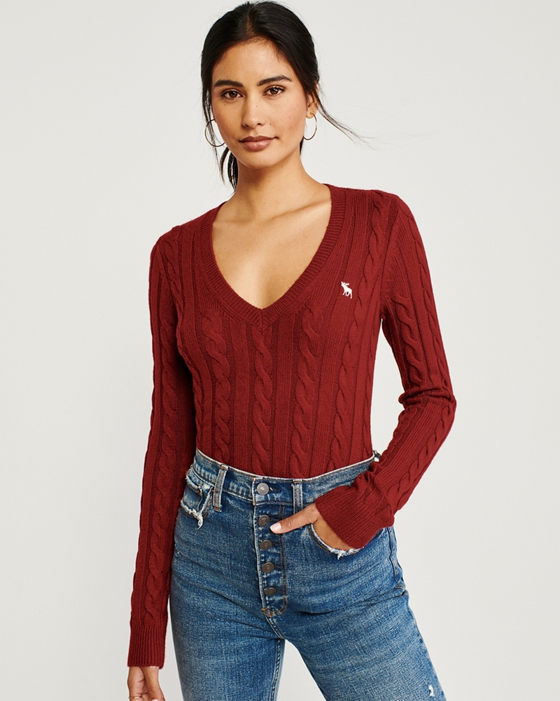 Icon Cable Knit Sweater