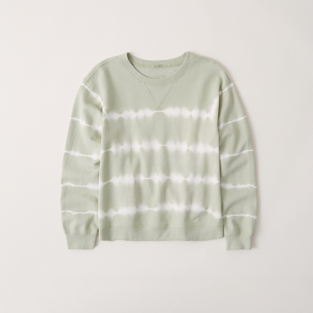 soft a&f crew sweatshirt