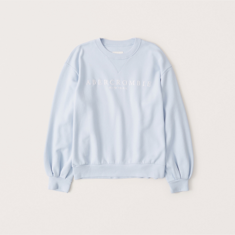 abercrombie logo sweatshirt