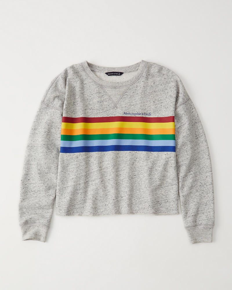 Mujer Sudadera con cuello redondo arcoíris | Mujer Ofertas Las 112 mejores imágenes de Products I Love en 2019