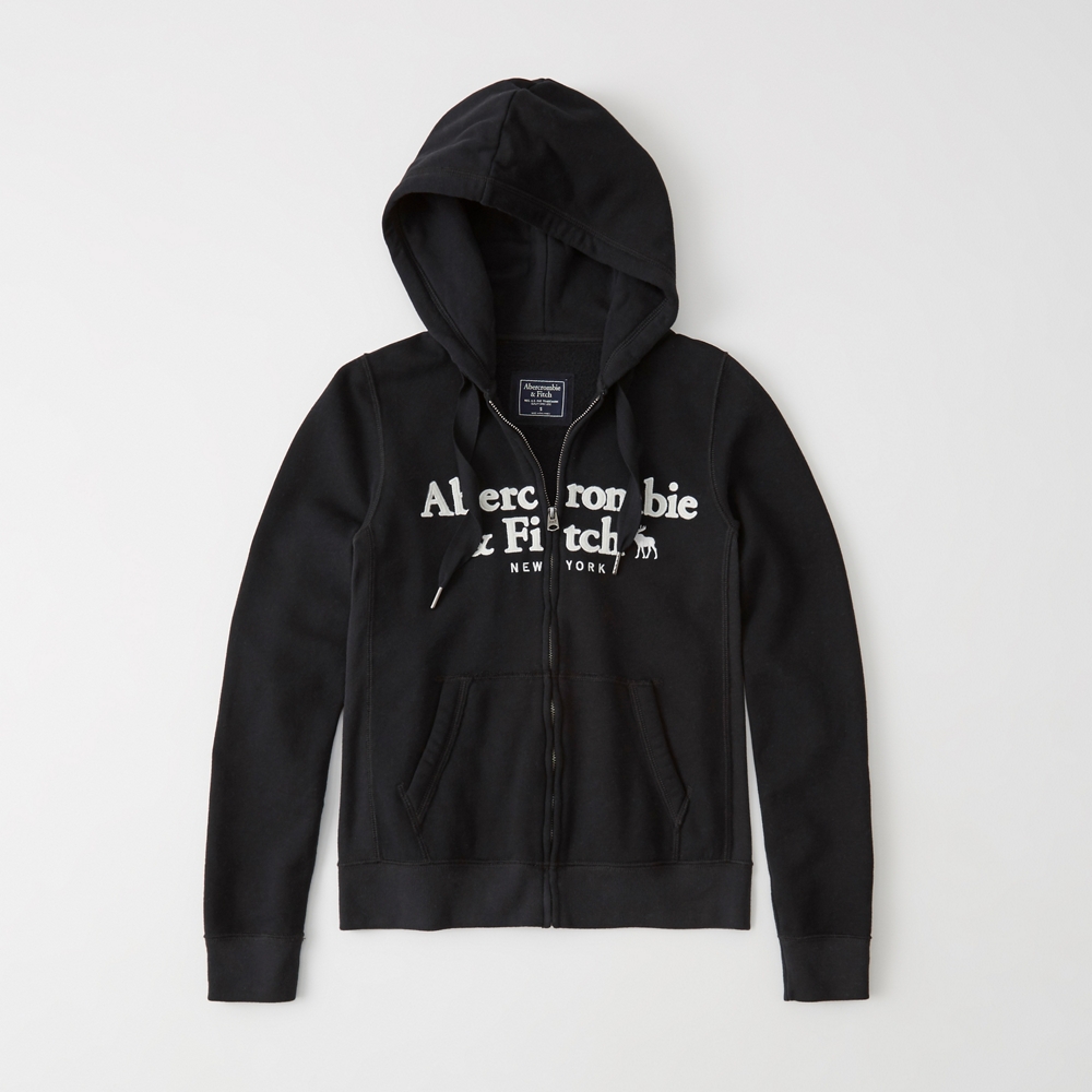 abercrombie zip hoodie