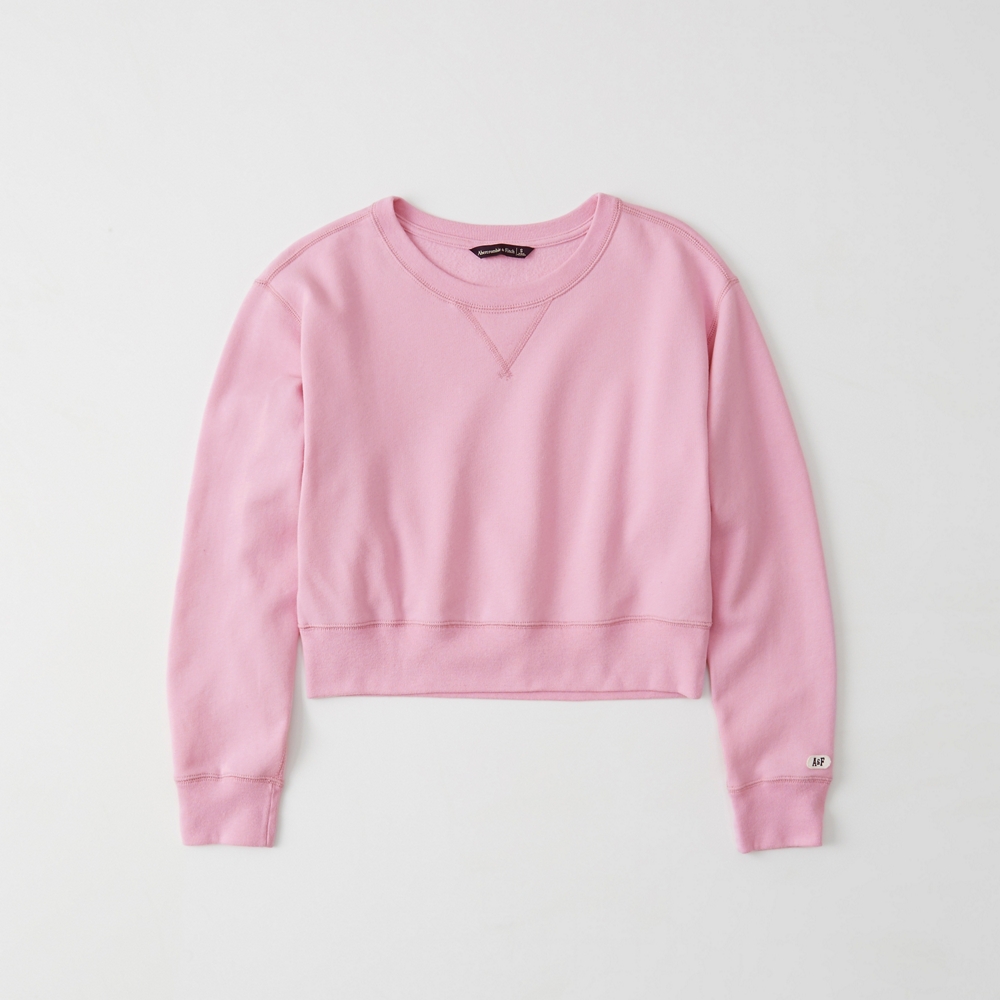 abercrombie crew neck sweatshirt womens