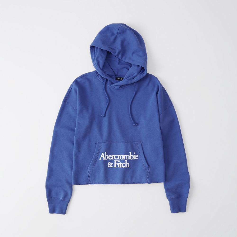 abercrombie and fitch cropped hoodie