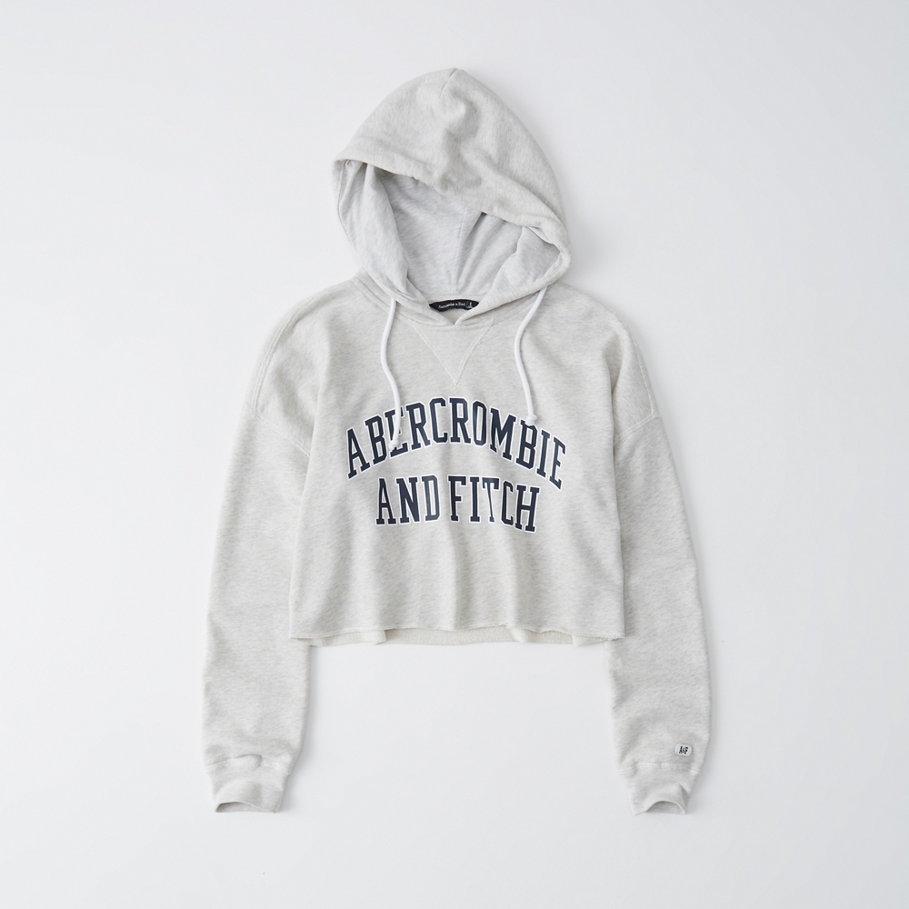 abercrombie and fitch cropped hoodie