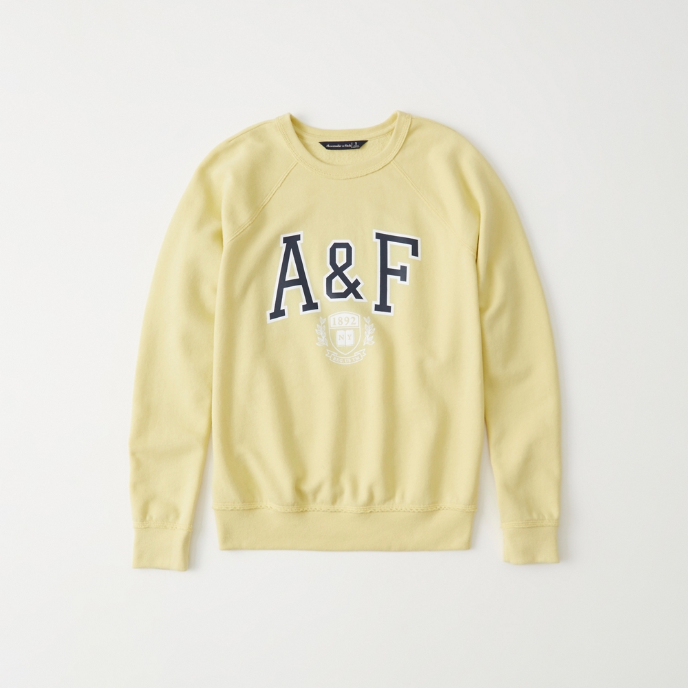 abercrombie logo sweatshirt