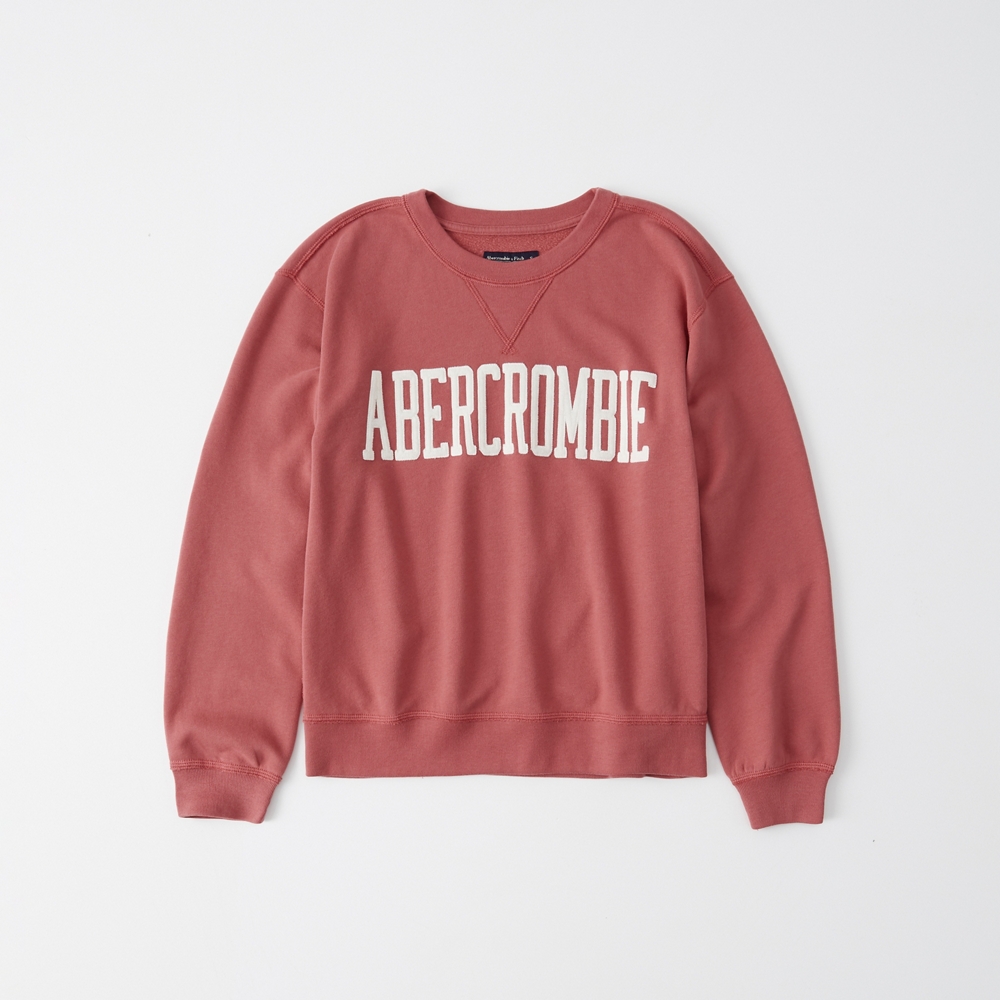 abercrombie crew neck sweatshirt
