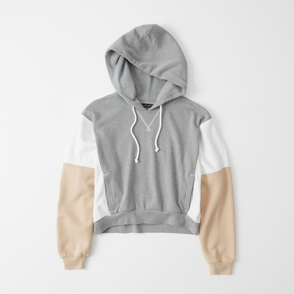 abercrombie and fitch cropped hoodie