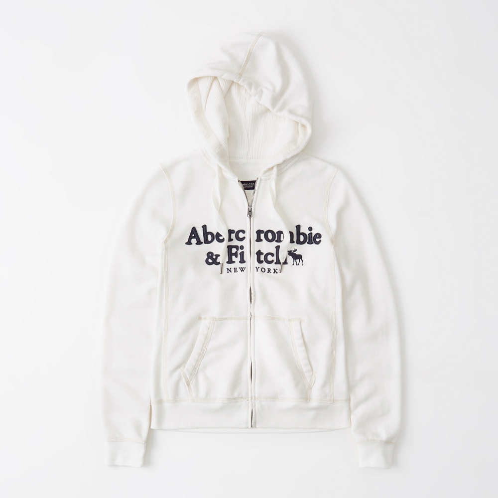 abercrombie full zip hoodie