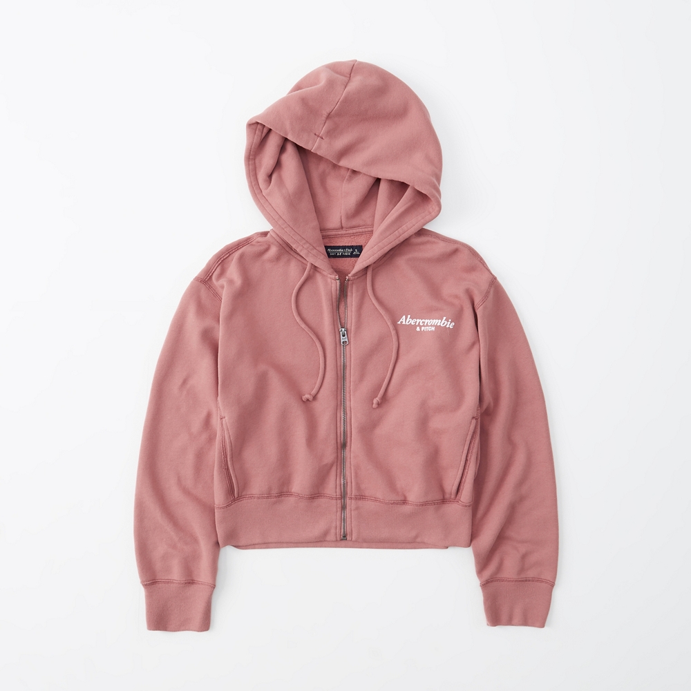 abercrombie full zip hoodie