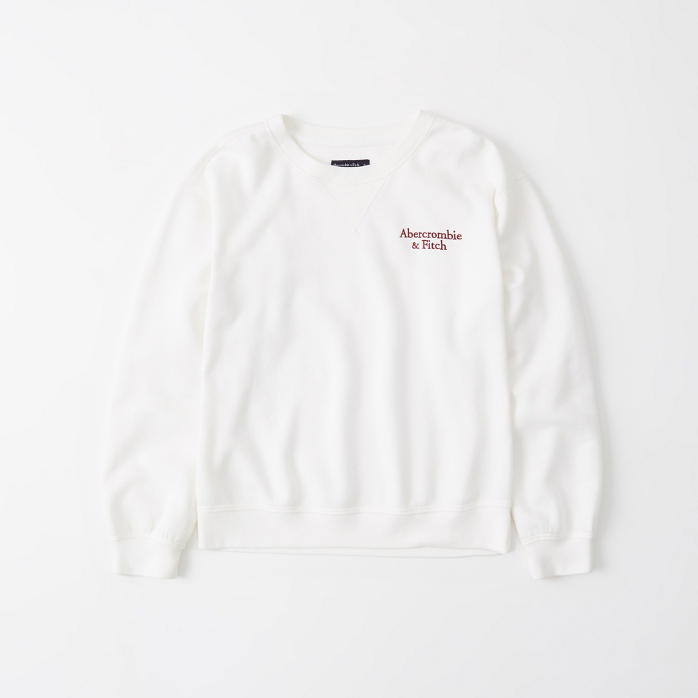 abercrombie and fitch crew neck sweatshirt