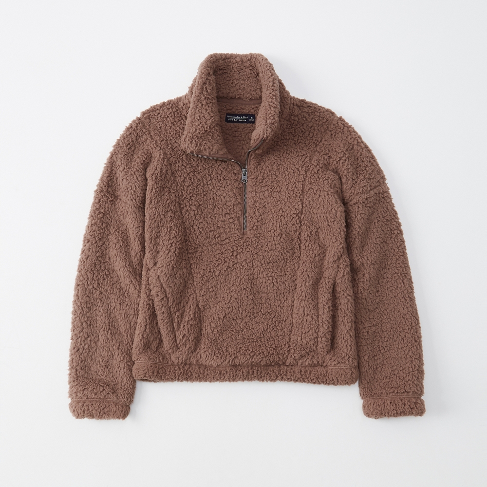 abercrombie sherpa pullover