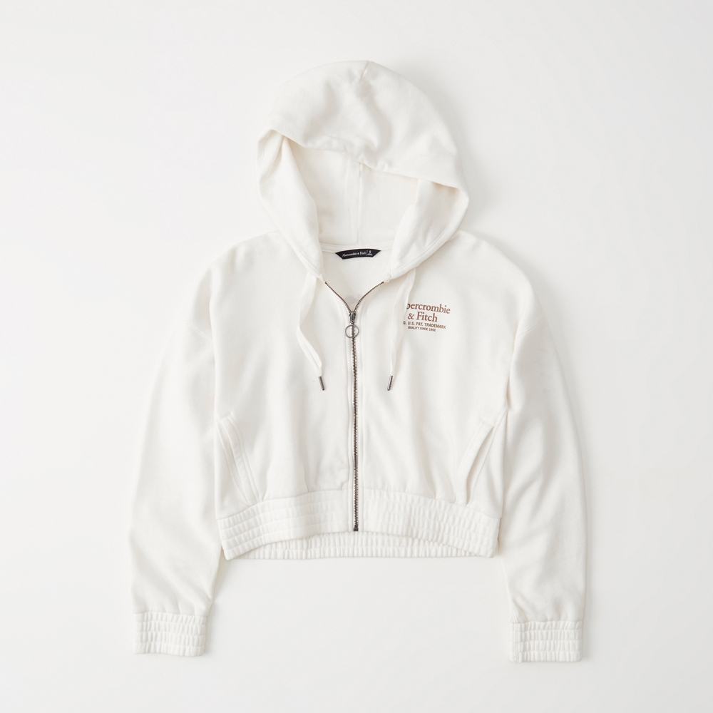 abercrombie zipper hoodie