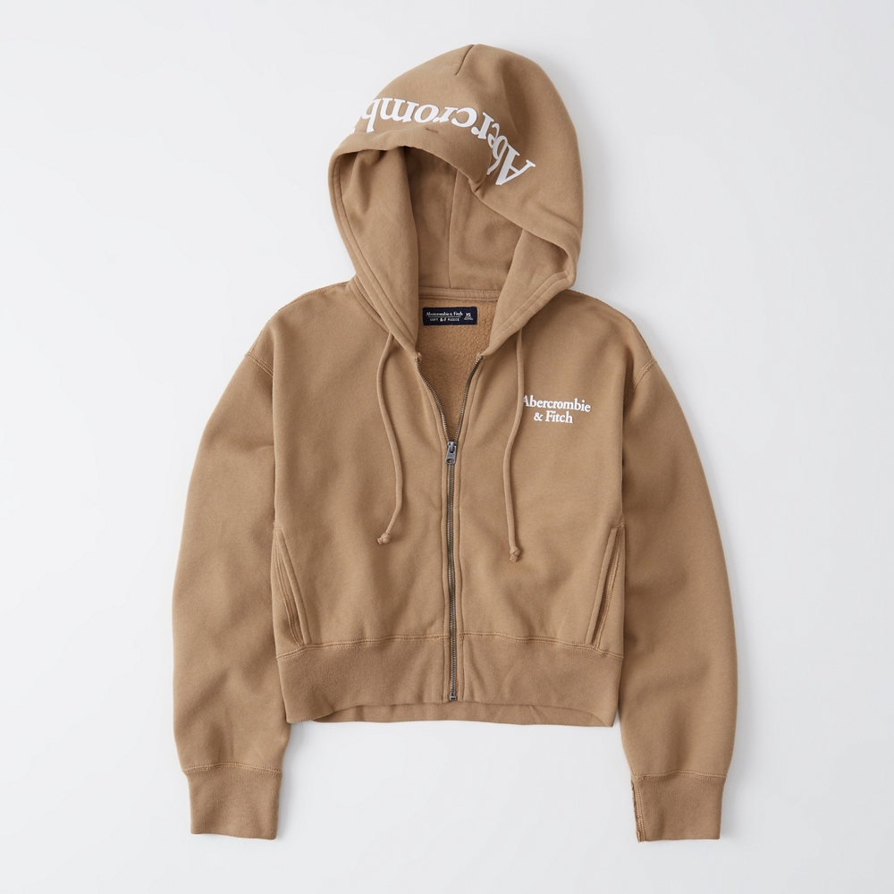 abercrombie full zip hoodie