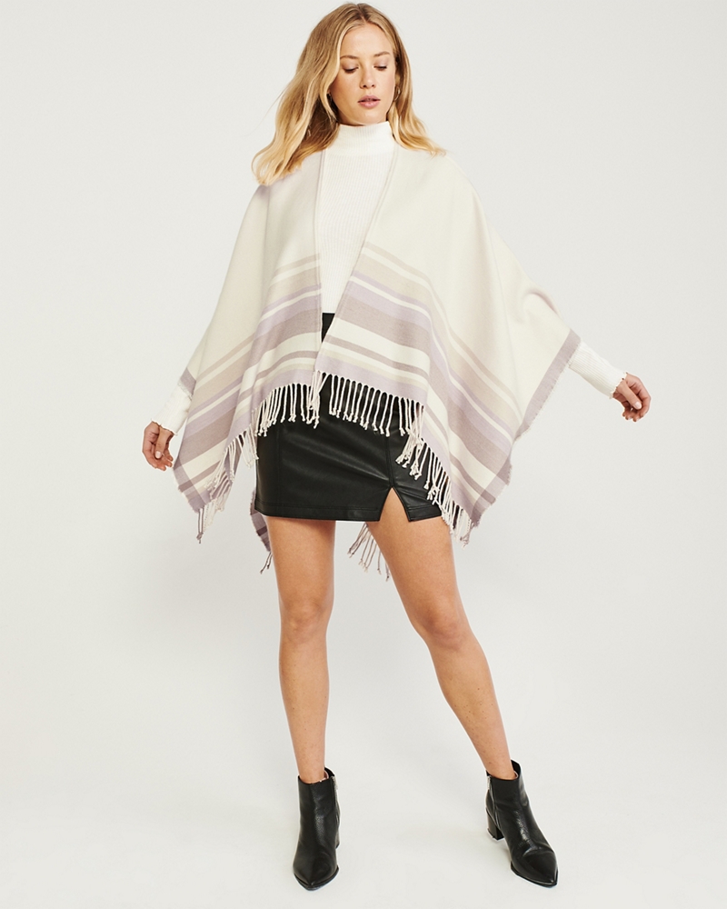 Fringed Poncho