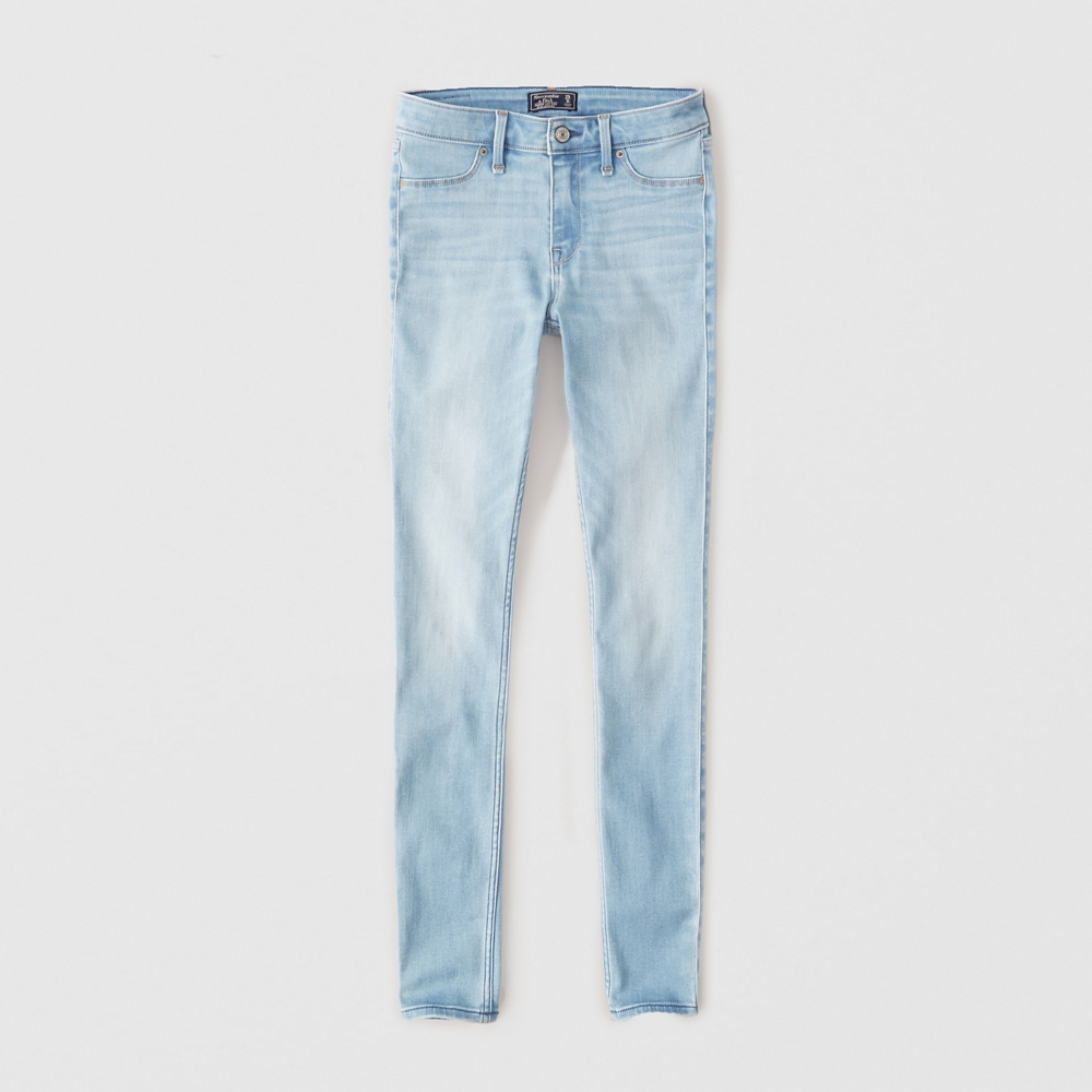 abercrombie and fitch low rise jeans