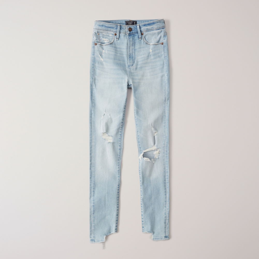 abercrombie simone high rise super skinny