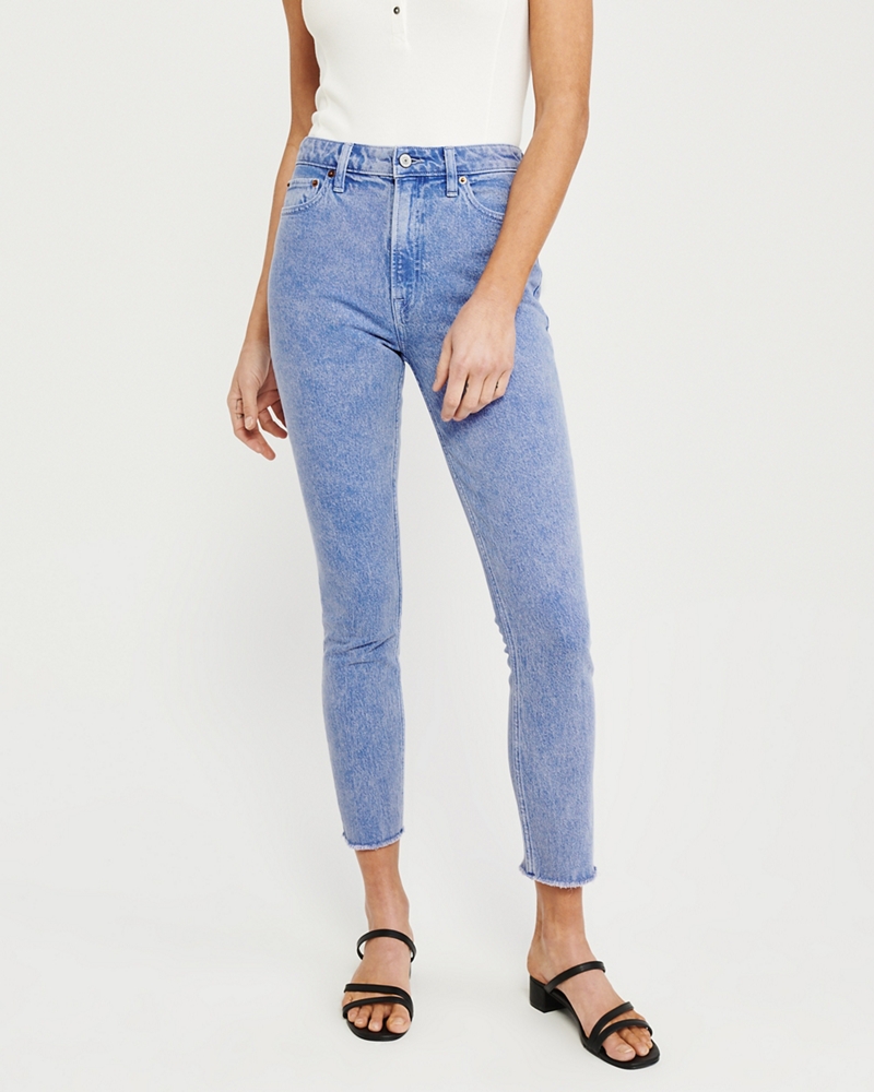 High Rise Slim Jeans