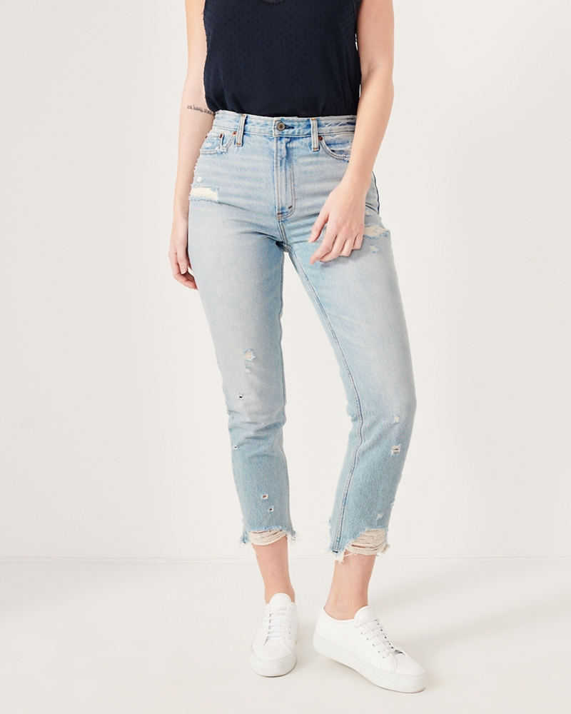 High Rise Mom Jeans
