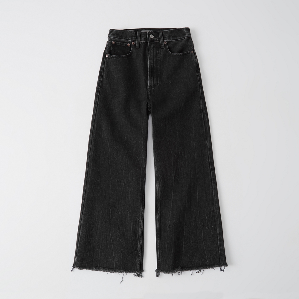 abercrombie wide leg jeans