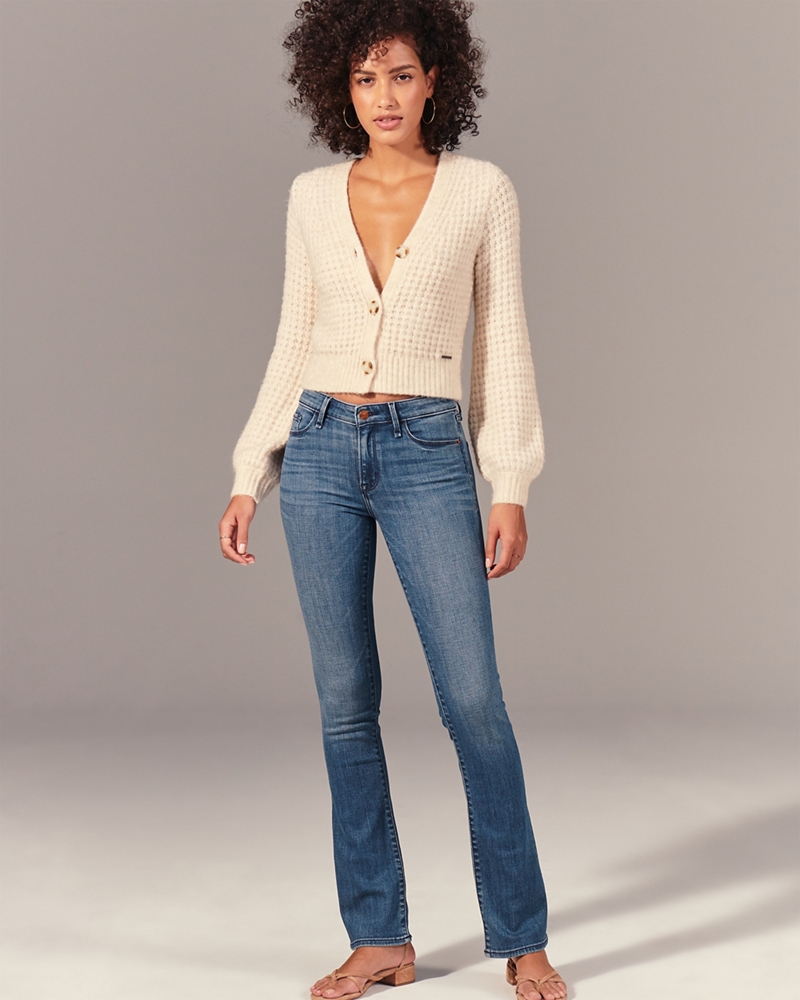 Mid Rise Bootcut Jeans