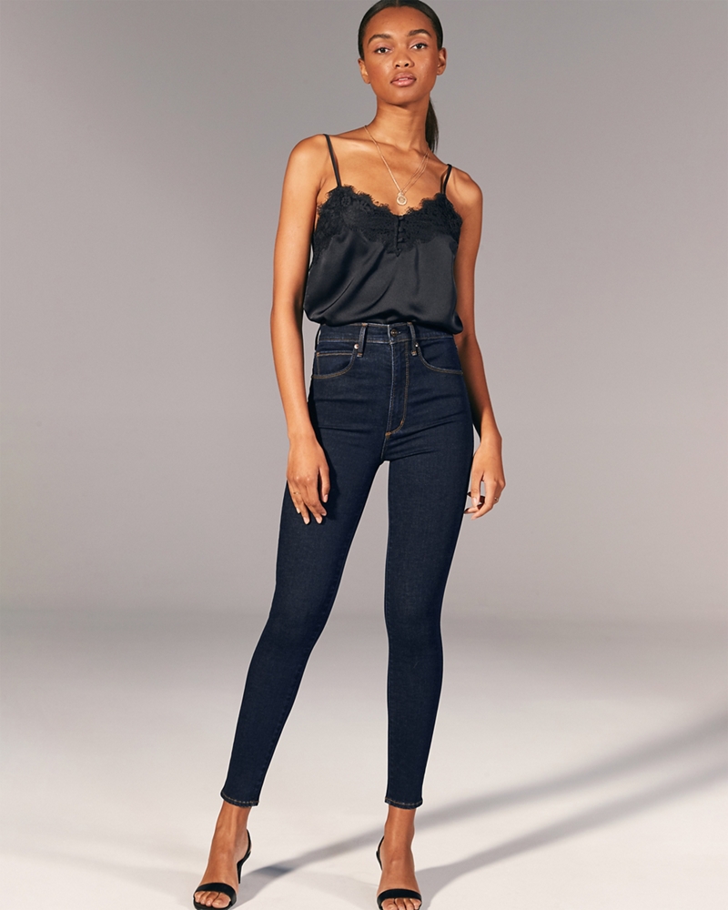 abercrombie and fitch simone high rise super skinny