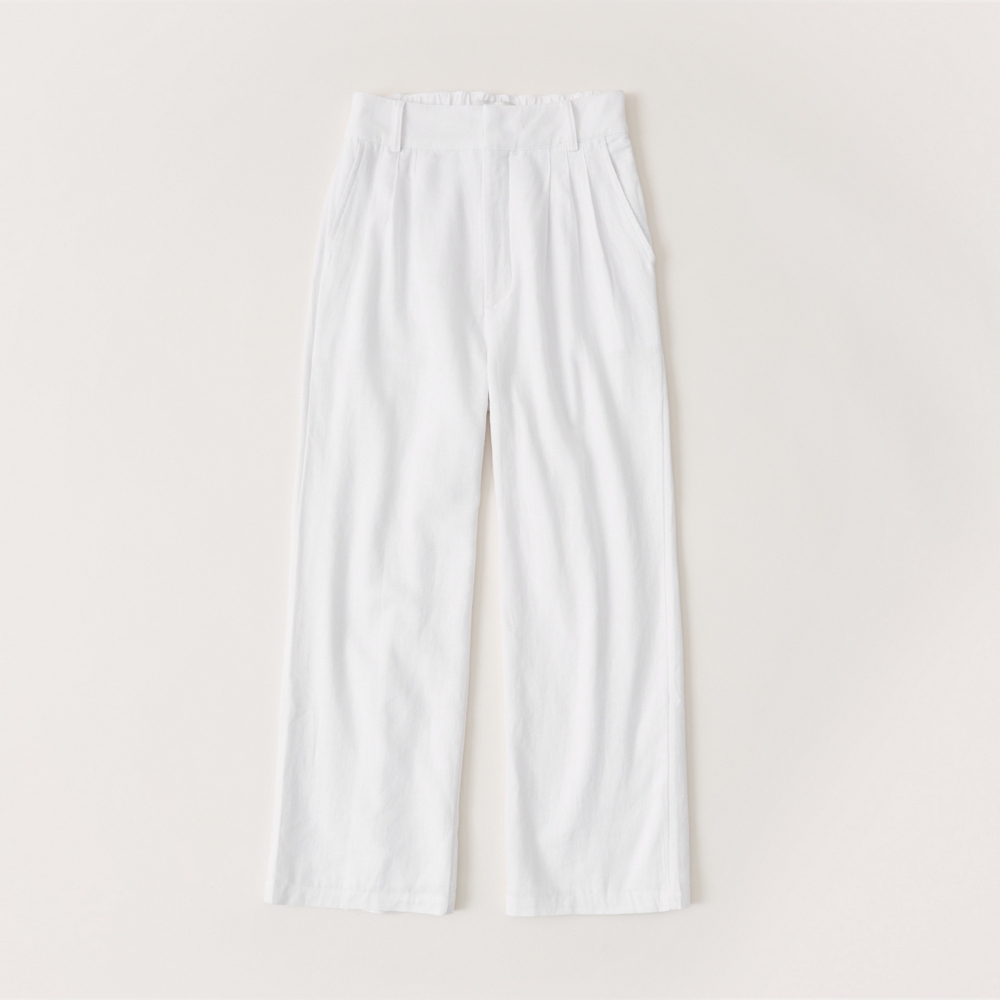 abercrombie linen shorts