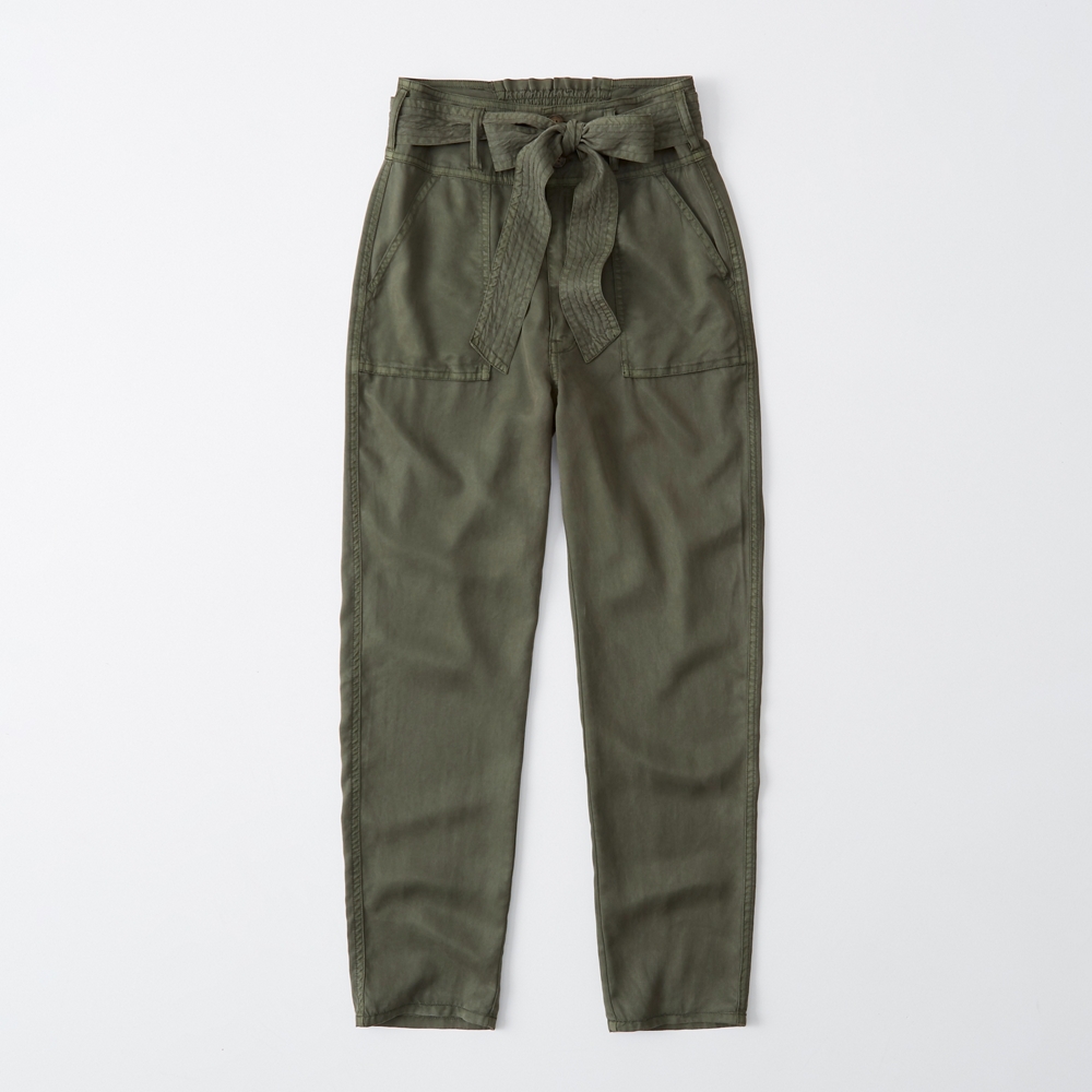 Womens Belted Taper Pants | Womens 
