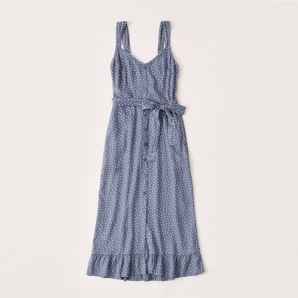 abercrombie and fitch midi dresses