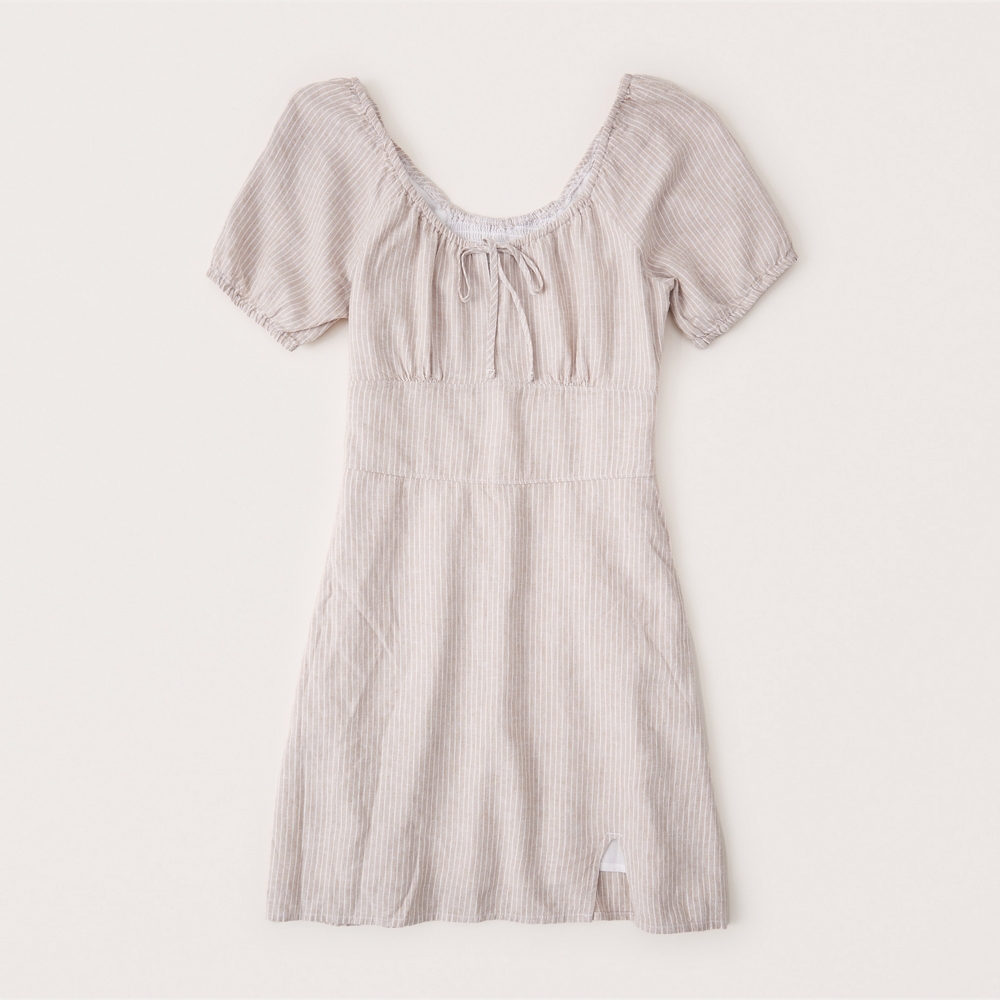 abercrombie white dress