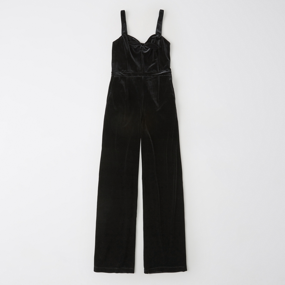 abercrombie velvet jumpsuit