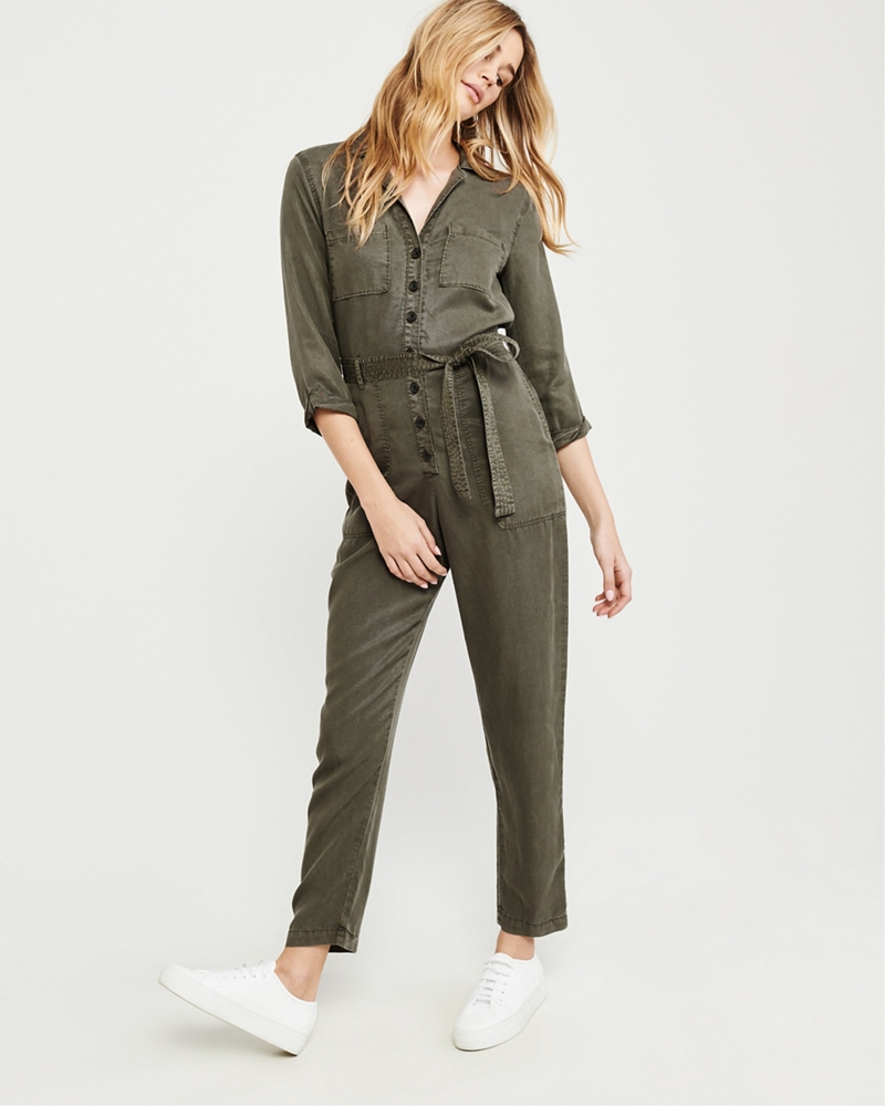 abercrombie and fitch utility jumpsuit