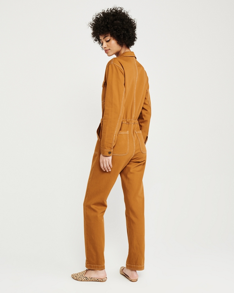 abercrombie and fitch utility jumpsuit