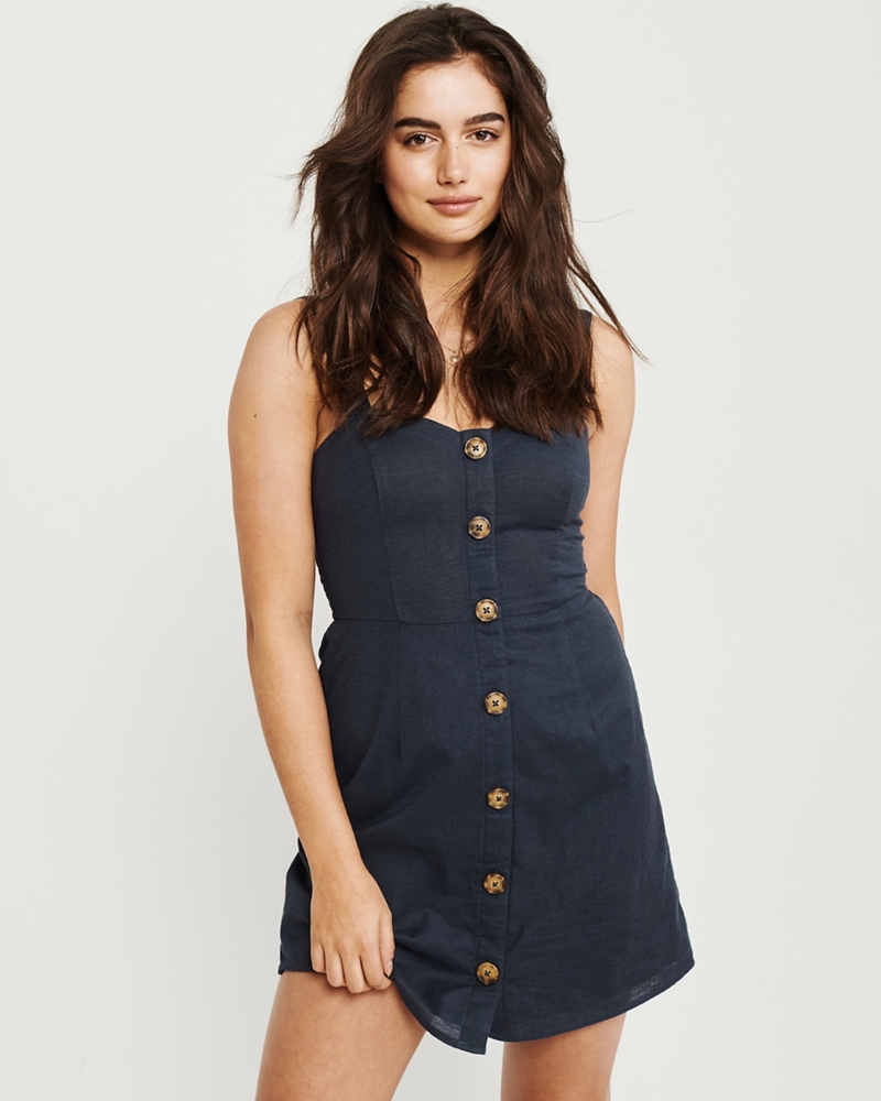 Button-Up Cami Dress