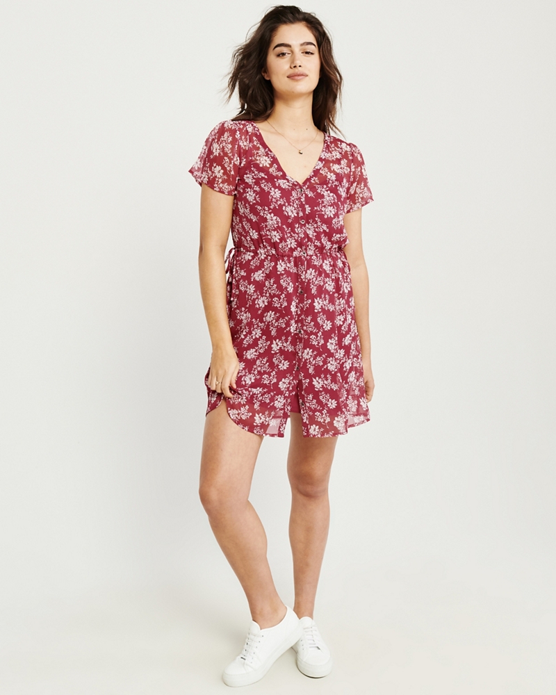 Chiffon Shirtdress